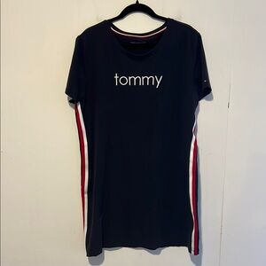 Tommy Hilfiger Tommy Mini Short Sleeve T-shirt Dress Q41